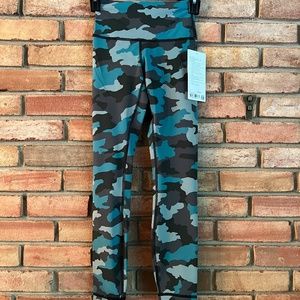 lululemon Wunder Under HR Tight 25"Heritage 365 Camo Tidewater Teal Multi Size 2